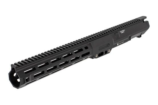 The LMT AR10 M-LOK upper receiver assembly features QD sling swivel slots